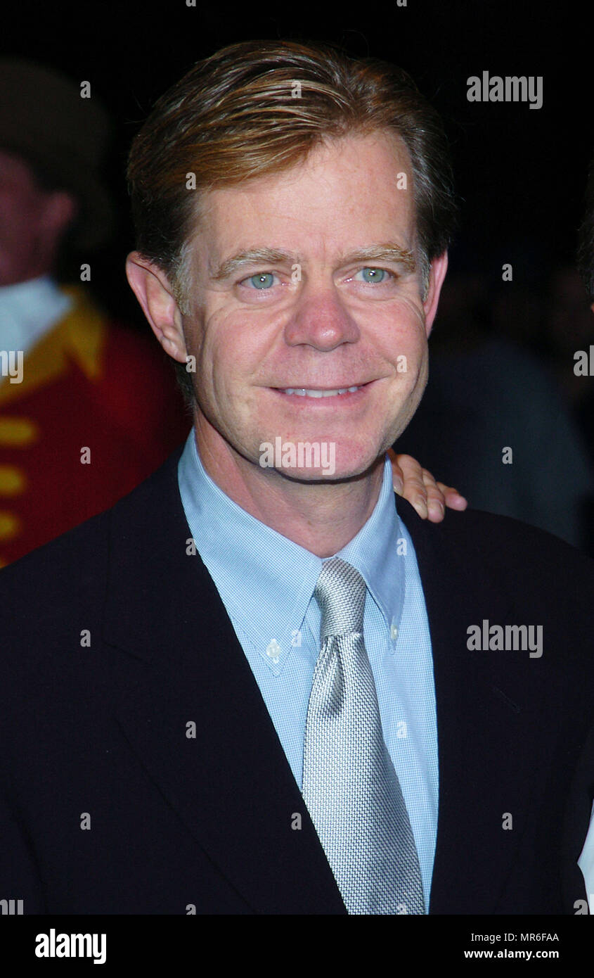 William H Macy at the party to celebrate the release of ' Seabiscuit ' on DVD at the Beverly Hills Hotel in Los angeles. December 15, 2003.MacyWilliamsH44 Red Carpet Event, Vertical, USA, Film Industry, Celebrities,  Photography, Bestof, Arts Culture and Entertainment, Topix Celebrities fashion /  Vertical, Best of, Event in Hollywood Life - California,  Red Carpet and backstage, USA, Film Industry, Celebrities,  movie celebrities, TV celebrities, Music celebrities, Photography, Bestof, Arts Culture and Entertainment,  Topix, headshot, vertical, one person,, from the year , 2003, inquiry tsuni Stock Photo