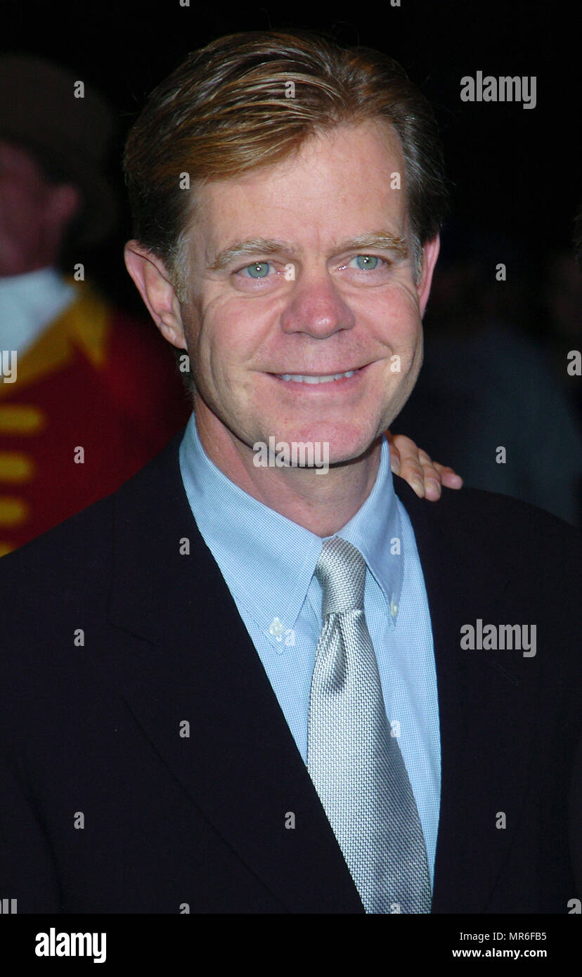 William H Macy at the party to celebrate the release of ' Seabiscuit ' on DVD at the Beverly Hills Hotel in Los angeles. December 15, 2003.MacyWilliamsH46 Red Carpet Event, Vertical, USA, Film Industry, Celebrities,  Photography, Bestof, Arts Culture and Entertainment, Topix Celebrities fashion /  Vertical, Best of, Event in Hollywood Life - California,  Red Carpet and backstage, USA, Film Industry, Celebrities,  movie celebrities, TV celebrities, Music celebrities, Photography, Bestof, Arts Culture and Entertainment,  Topix, headshot, vertical, one person,, from the year , 2003, inquiry tsuni Stock Photo