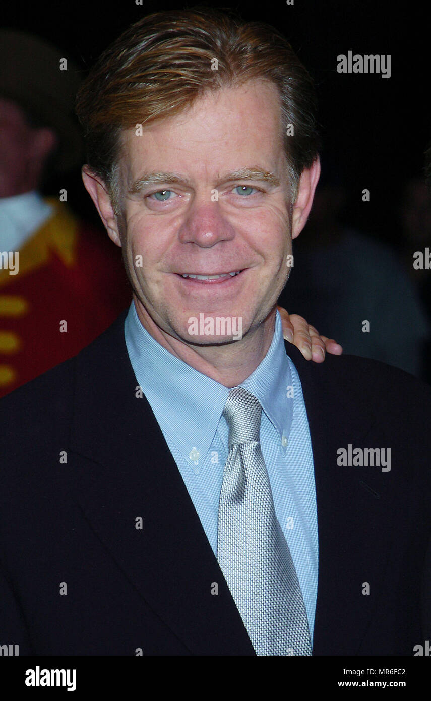 William H Macy at the party to celebrate the release of ' Seabiscuit ' on DVD at the Beverly Hills Hotel in Los angeles. December 15, 2003.MacyWilliamsH47 Red Carpet Event, Vertical, USA, Film Industry, Celebrities,  Photography, Bestof, Arts Culture and Entertainment, Topix Celebrities fashion /  Vertical, Best of, Event in Hollywood Life - California,  Red Carpet and backstage, USA, Film Industry, Celebrities,  movie celebrities, TV celebrities, Music celebrities, Photography, Bestof, Arts Culture and Entertainment,  Topix, headshot, vertical, one person,, from the year , 2003, inquiry tsuni Stock Photo