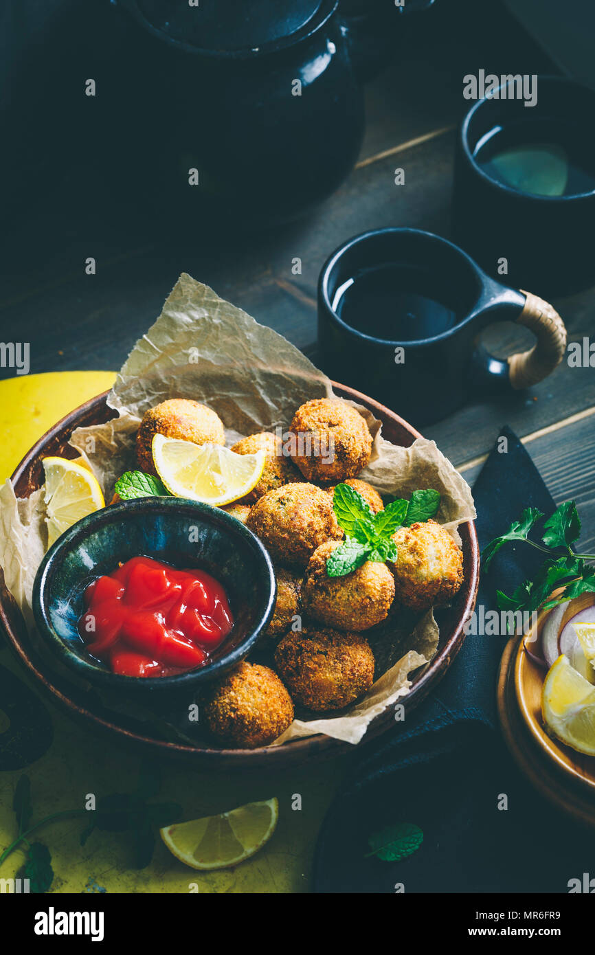 Green Peas Kebab Stock Photo Alamy