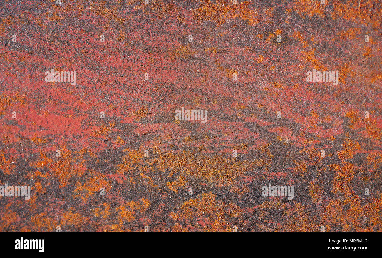 Iron rusted metal texture rusty macro detail Stock Photo - Alamy