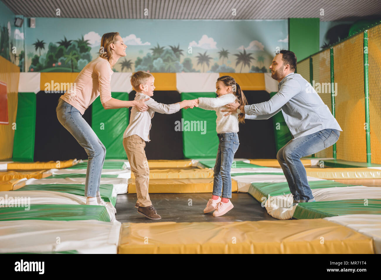 Two kids playing together hi-res stock photography and images - Alamy