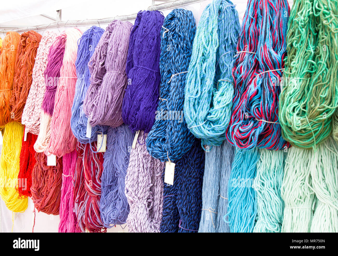 Bundles wool yarn hi-res stock photography and images - Alamy