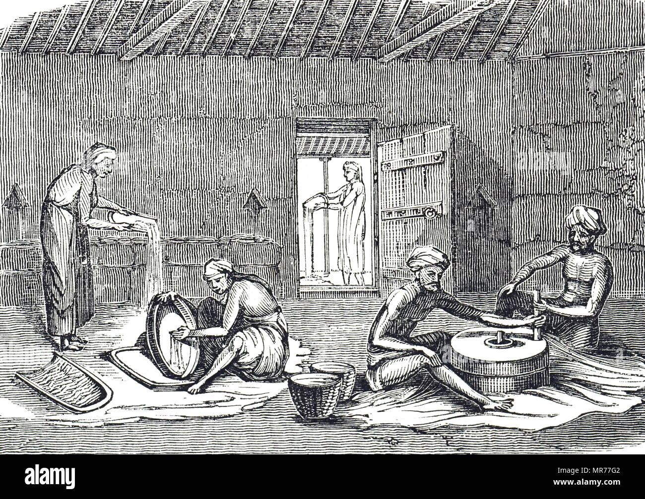 Grinding Grain High Resolution Stock Photography and Images Alamy