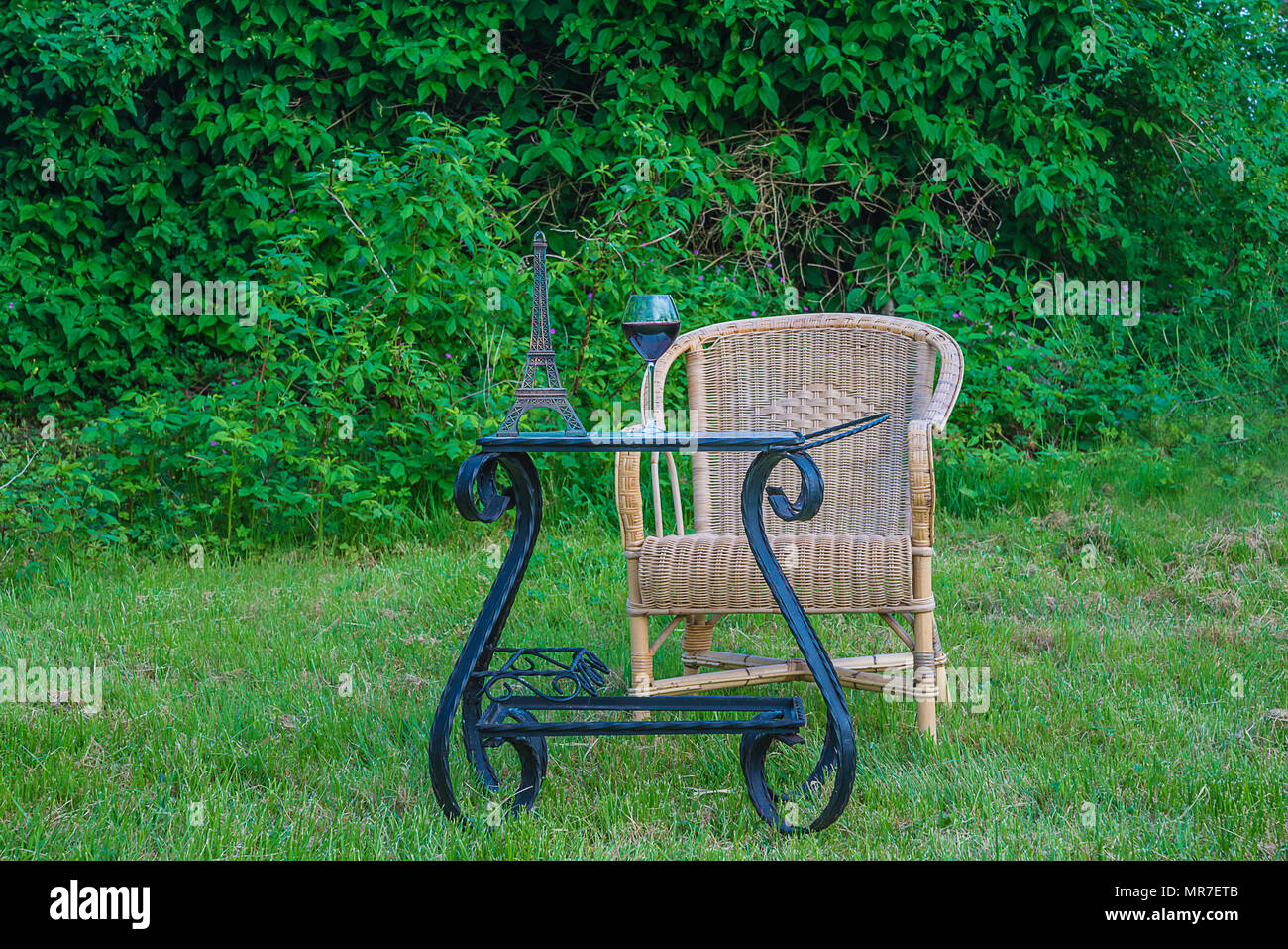 French art of living Stock Photo Alamy
