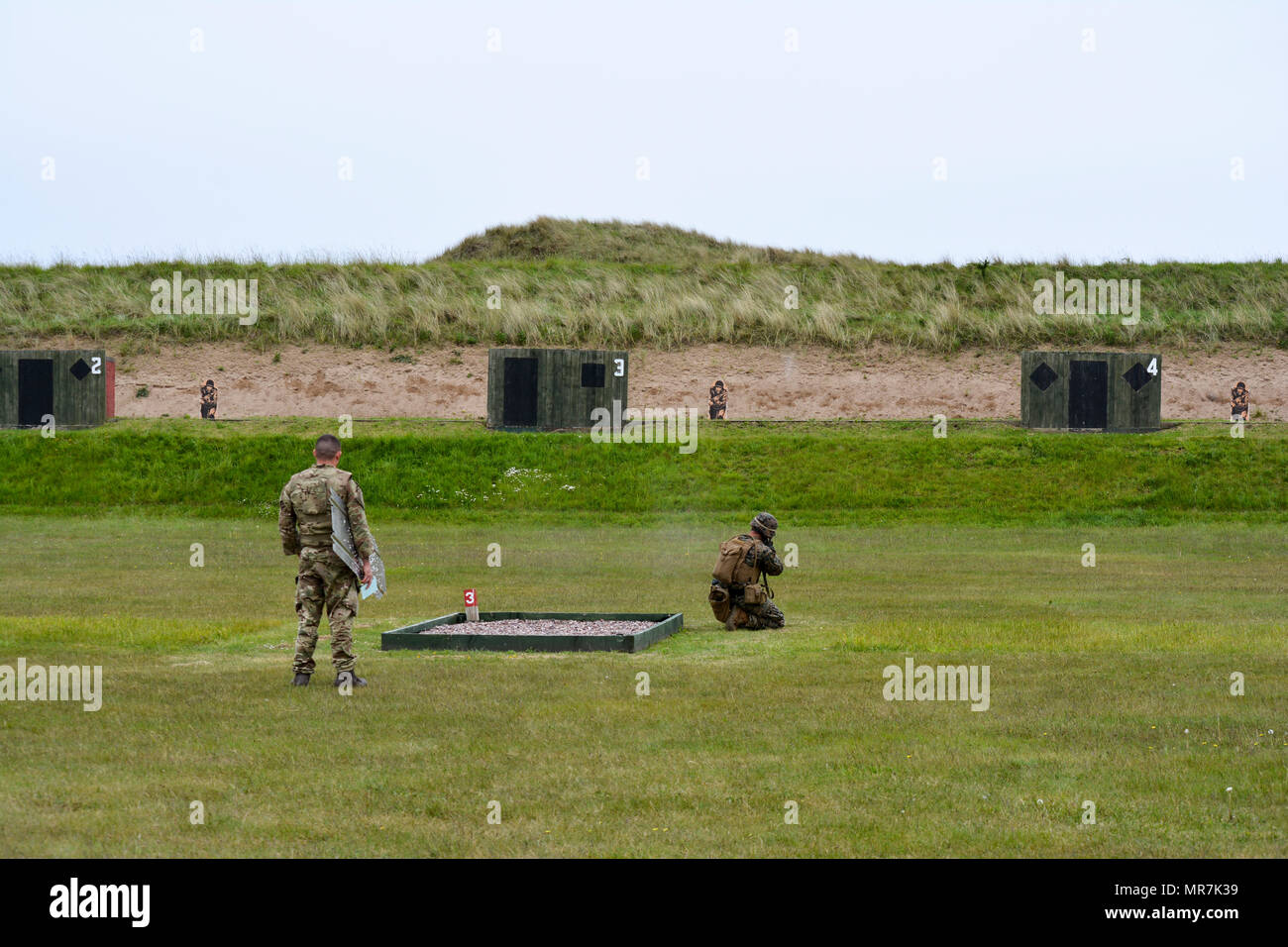 A U.S. Marine with Combat Marksmanship Company, Weapons Training ...