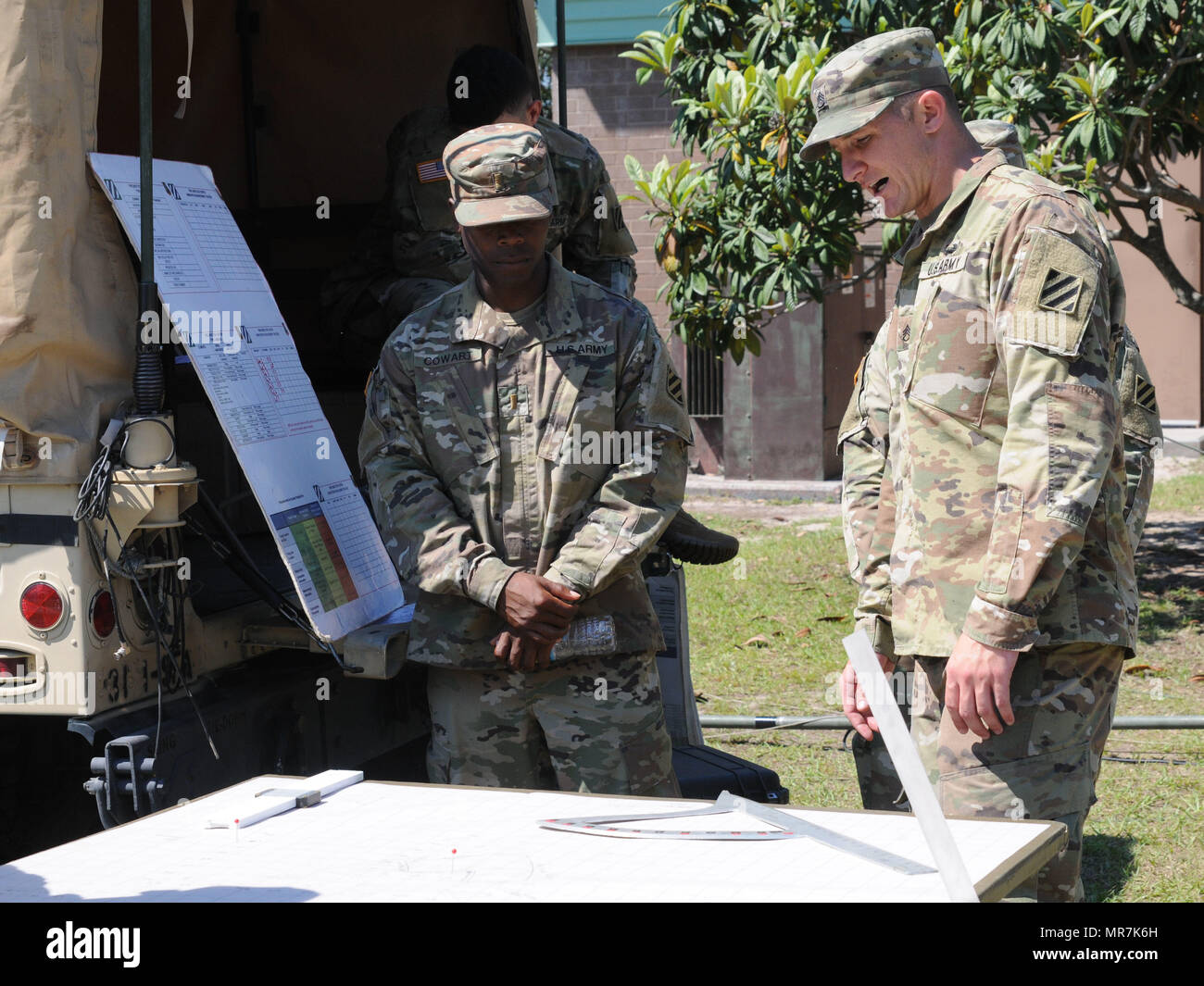 Staff Sgt. Robert J. Francois, a field artillery automated tactical
