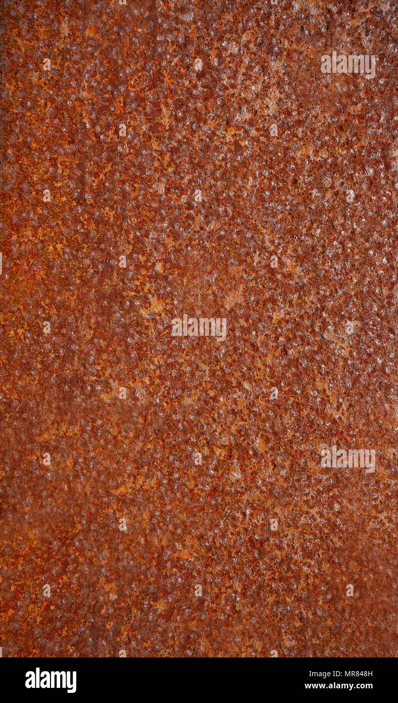 Iron rusted metal texture rusty macro detail Stock Photo - Alamy
