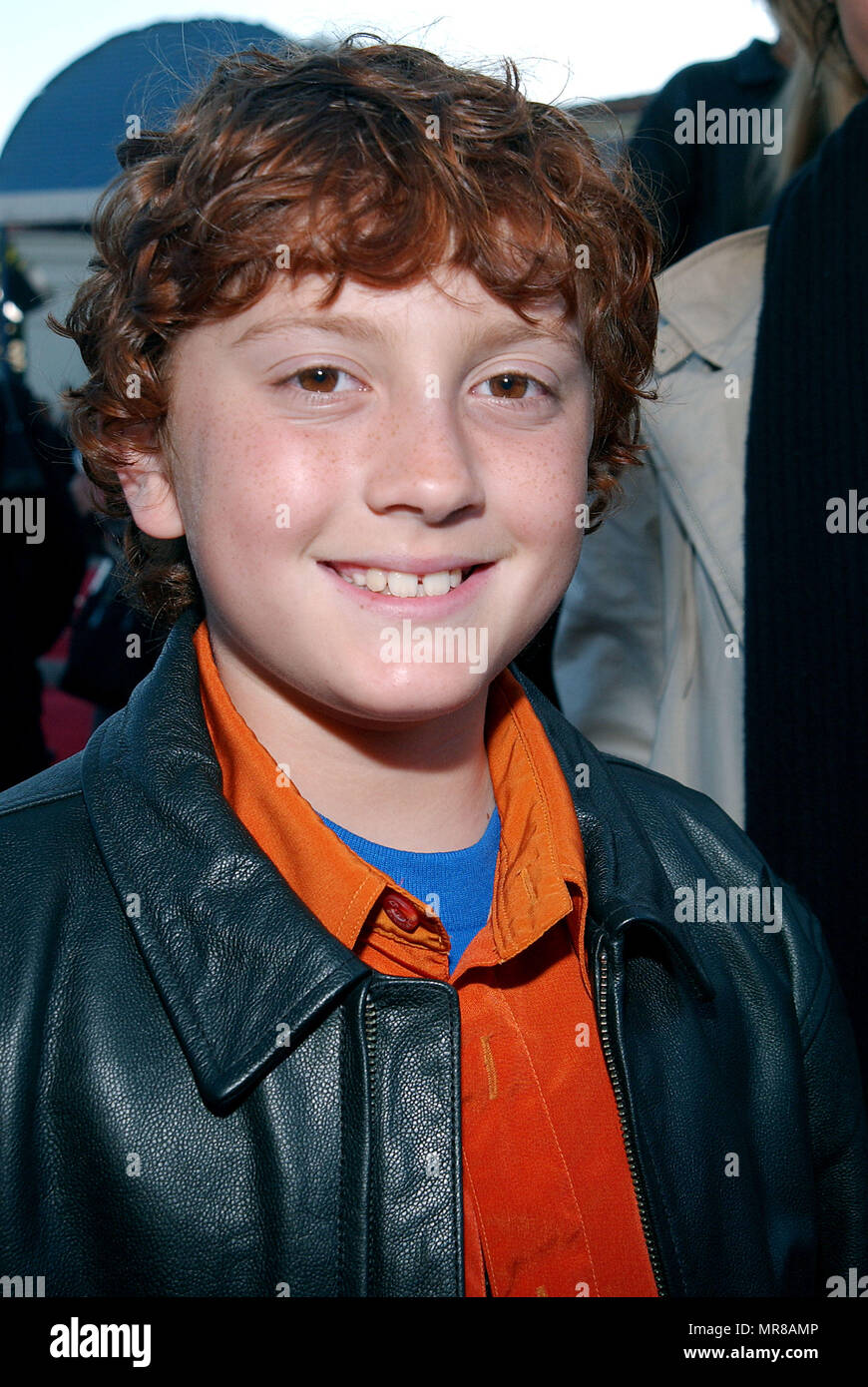 Daryl Sabara (Spy Kids) arrive for the premiere of 'Spider Man' at the Mann  Village in Westwood, Los Angeles. April 29, 2002. SabaraDaryl SpyKids16 Red  Carpet Event, Vertical, USA, Film Industry, Celebrities,, image size:870x1390