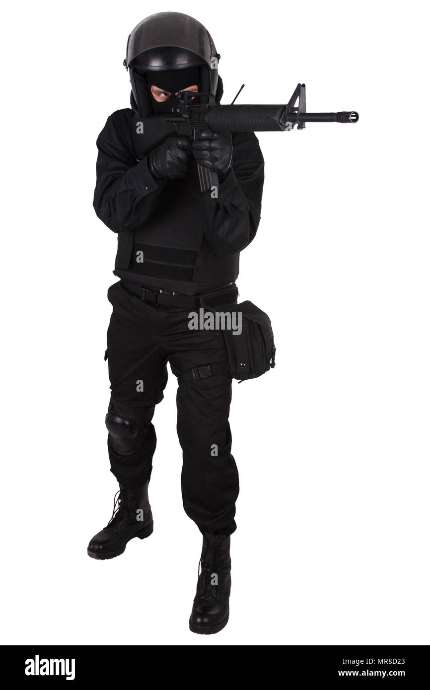 Swat Team Uniform Black