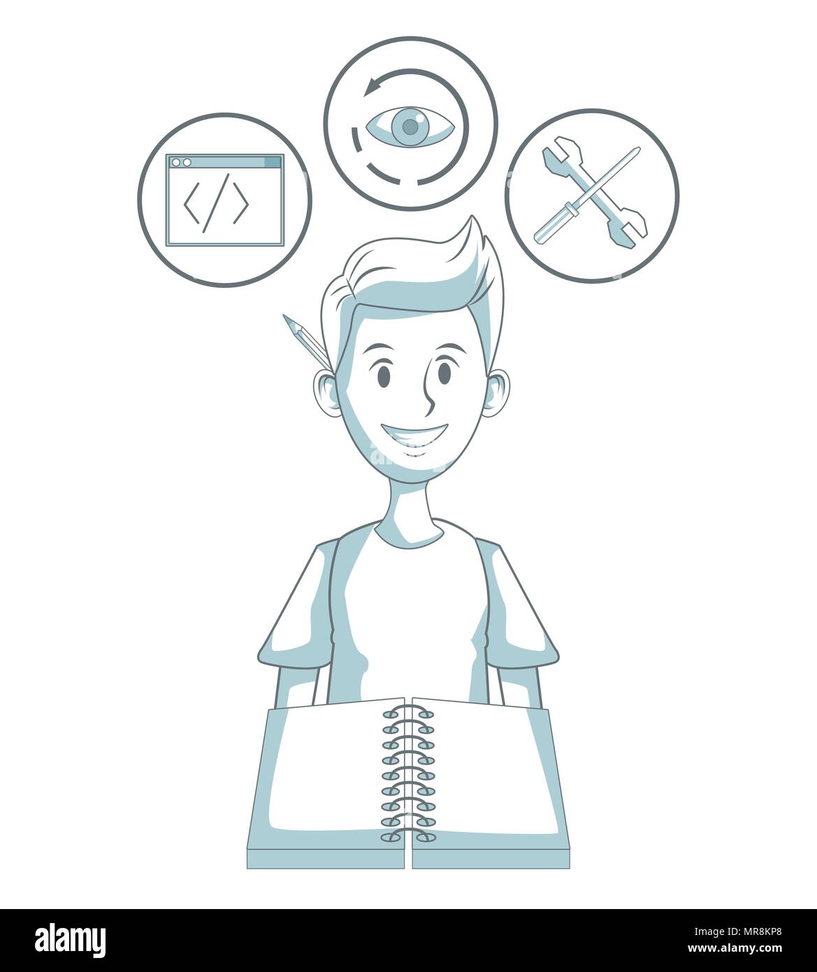Programming symbols Cut Out Stock Images & Pictures - Alamy