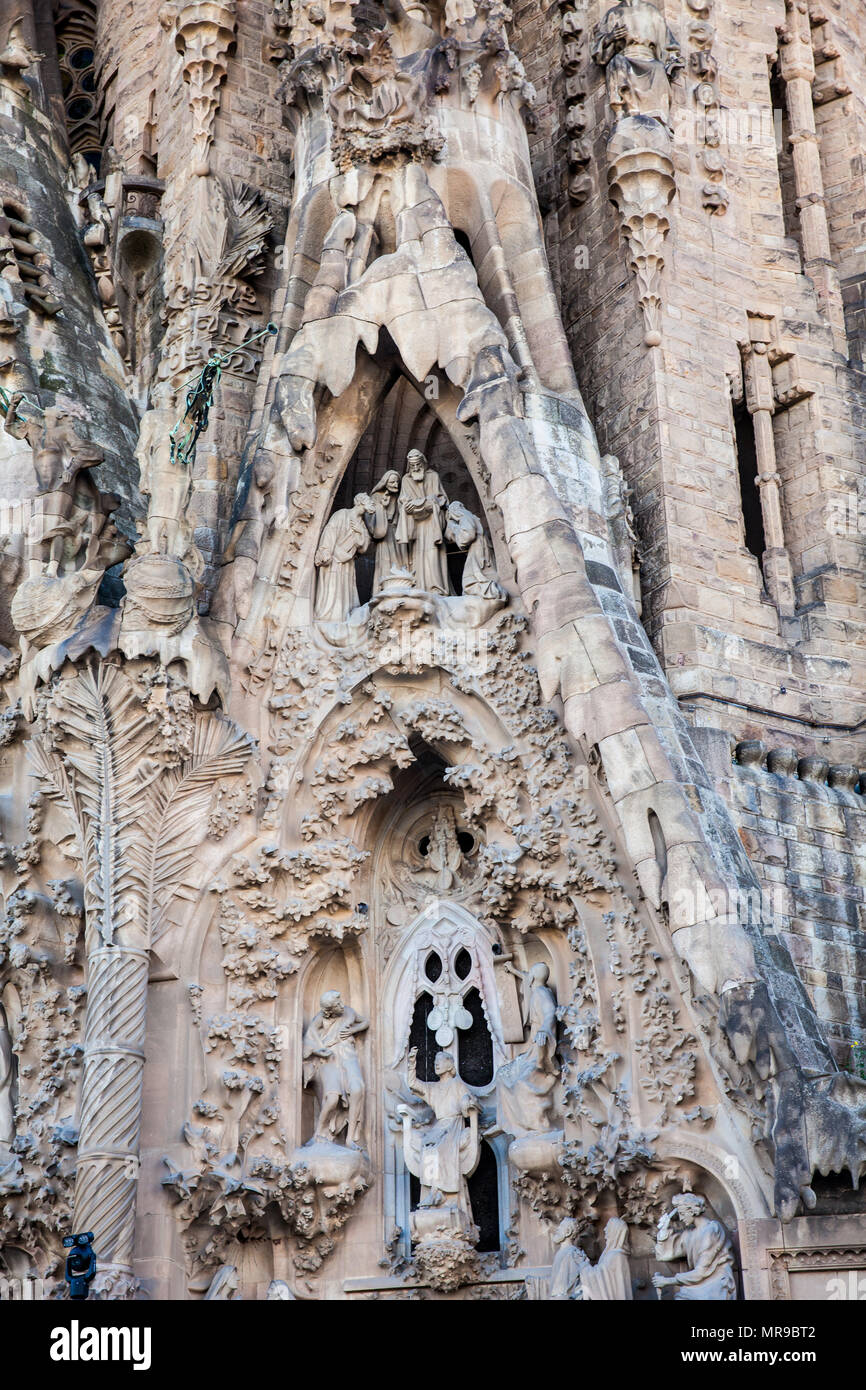 Nativity Facade of the Basilica and Expiatory Church of the Holy Family