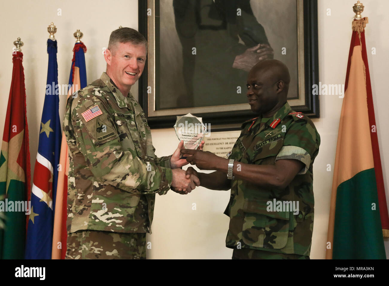 U.S. Army Maj. Gen. Joseph P. Harrington, Commanding General U.S. Army