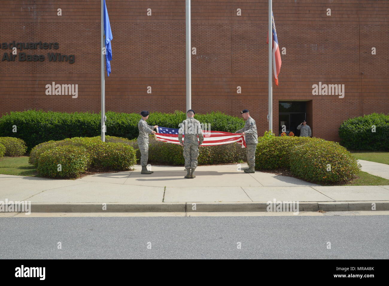 The 78th Security Forces Squadron at Robins Air Force Base, Georgia ...
