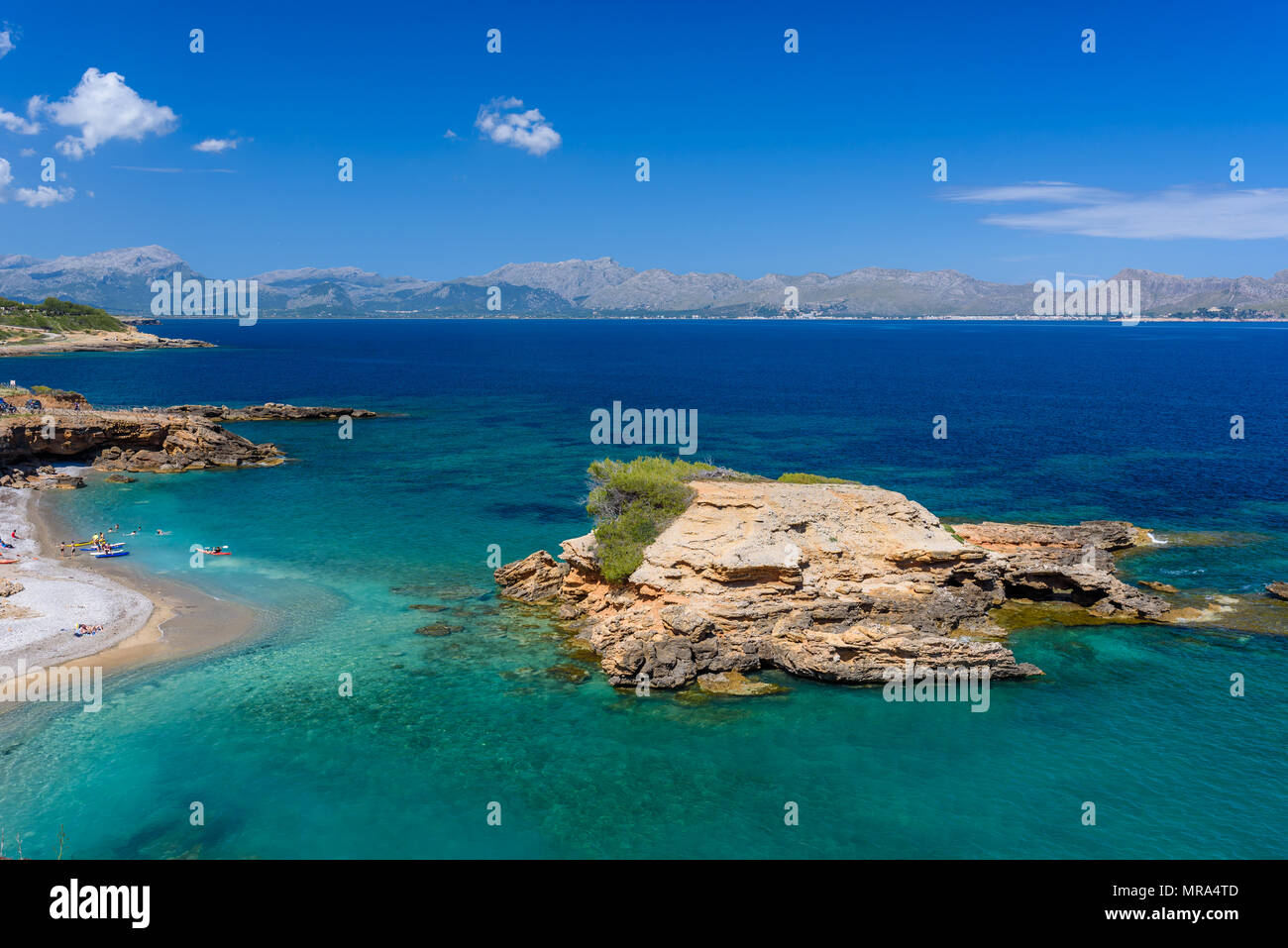 playa-s-illot-beautiful-beach-close-to-alcudia-mallorca-stock-photo