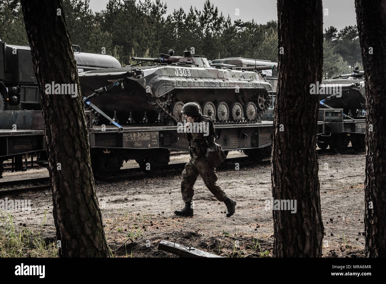 BWP-1 is the Polish variant of the BMP-1 tracked infantry fighting ...