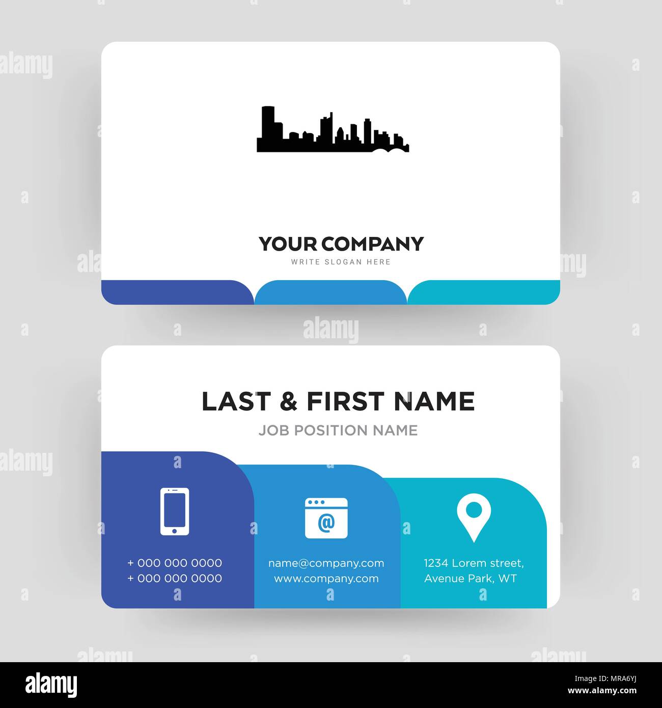 austin, business card design template, Visiting for your company