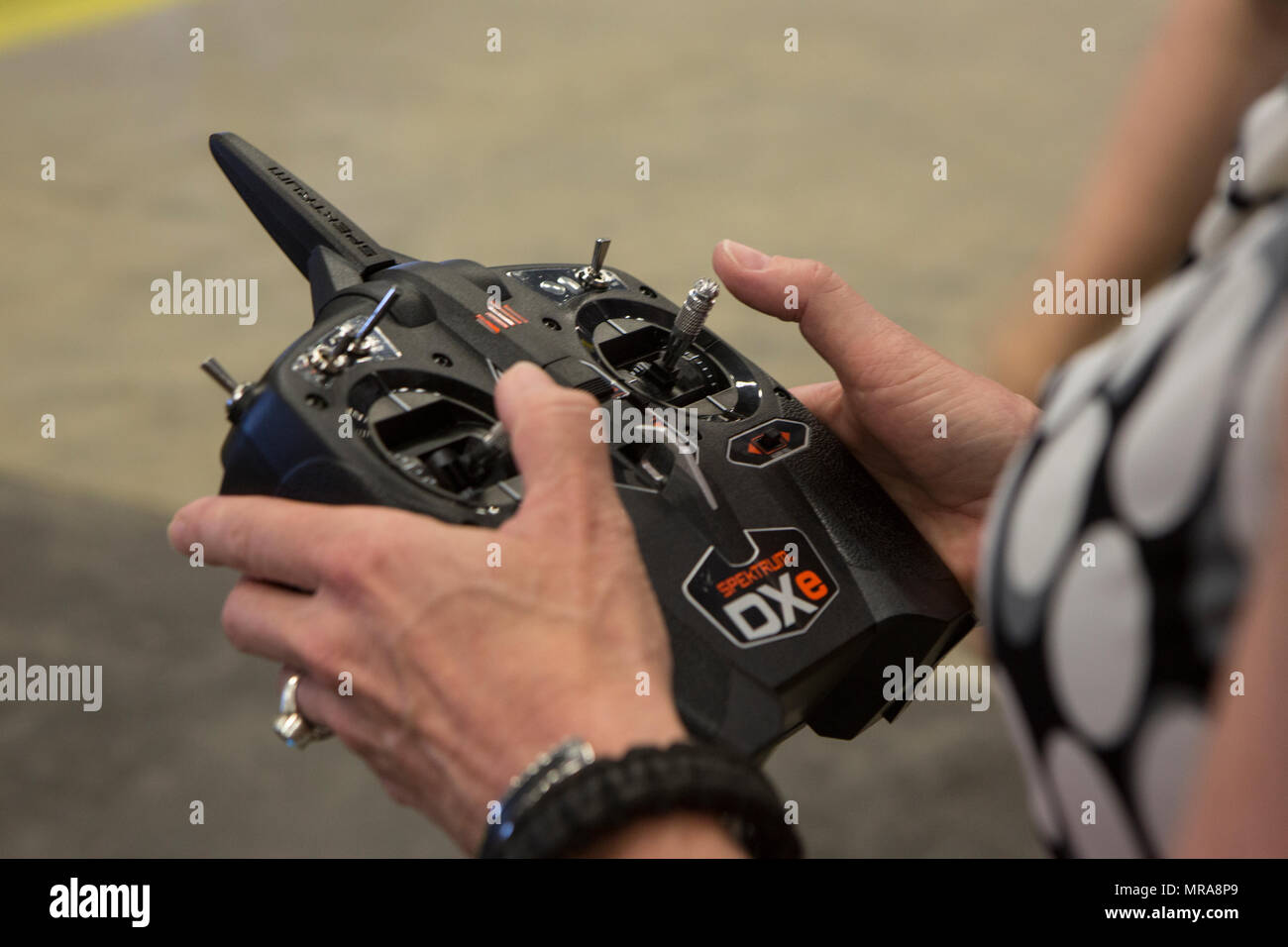 U.S. Marines and civilian contractors with II Marine Expeditionary