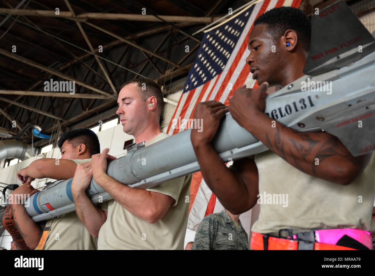 U.S. Air Force Staff Sgt. Michael Finney, 20th Aircraft Maintenance ...