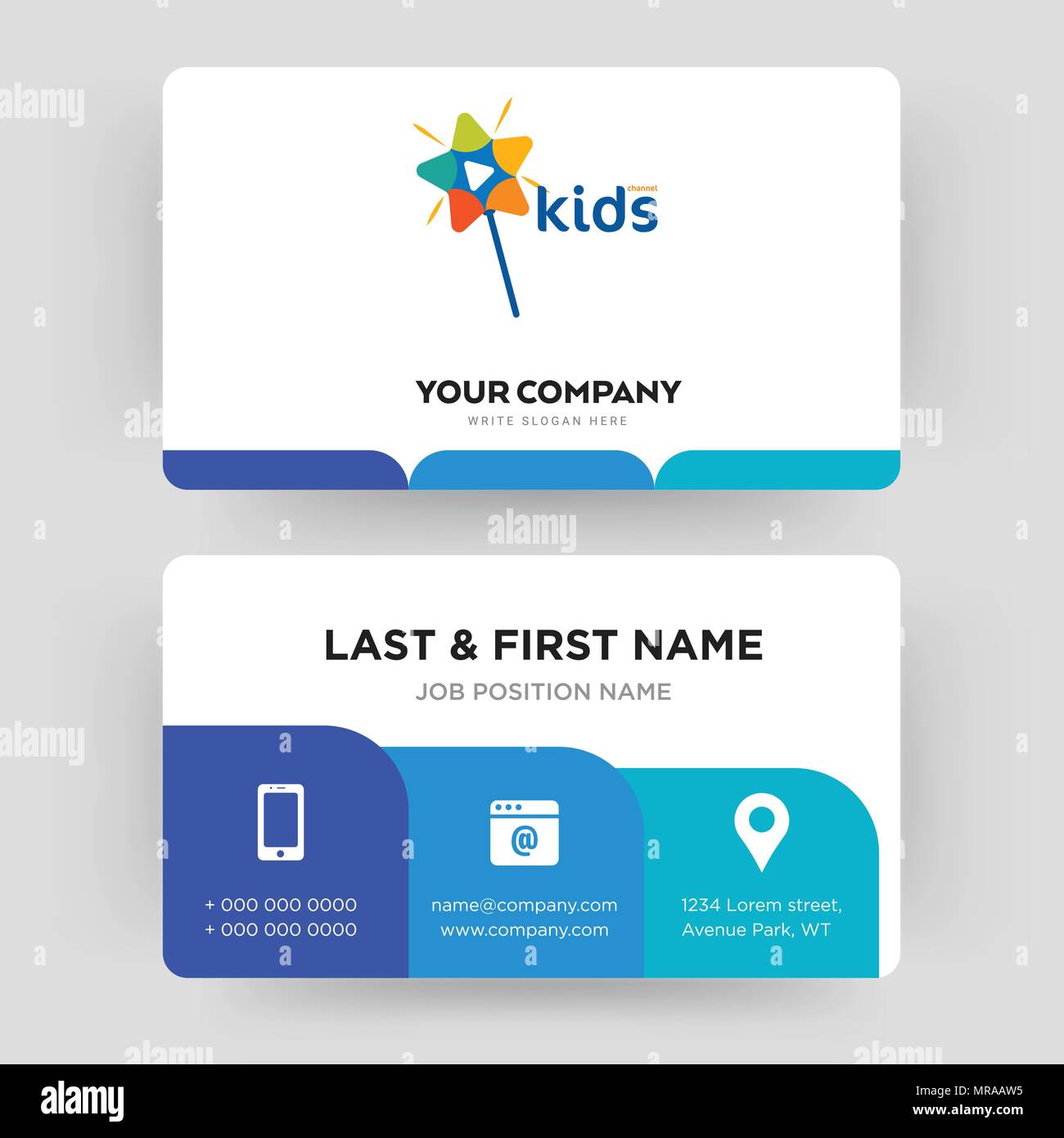 kids channel, business card design template, Visiting for your Regarding Id Card Template For Kids