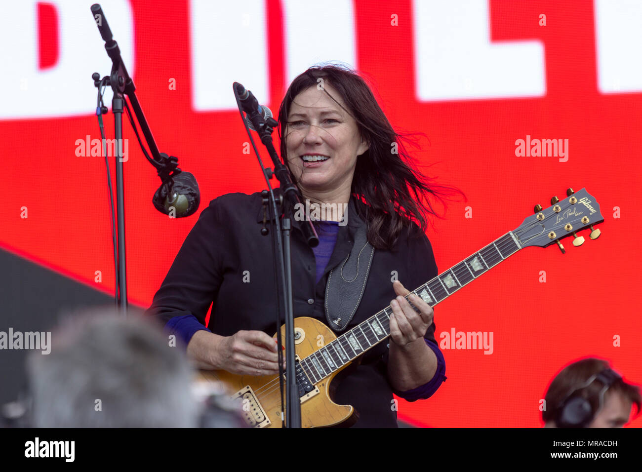 London, UK, 25 May 2018. The Breeders Are An American Alternative.