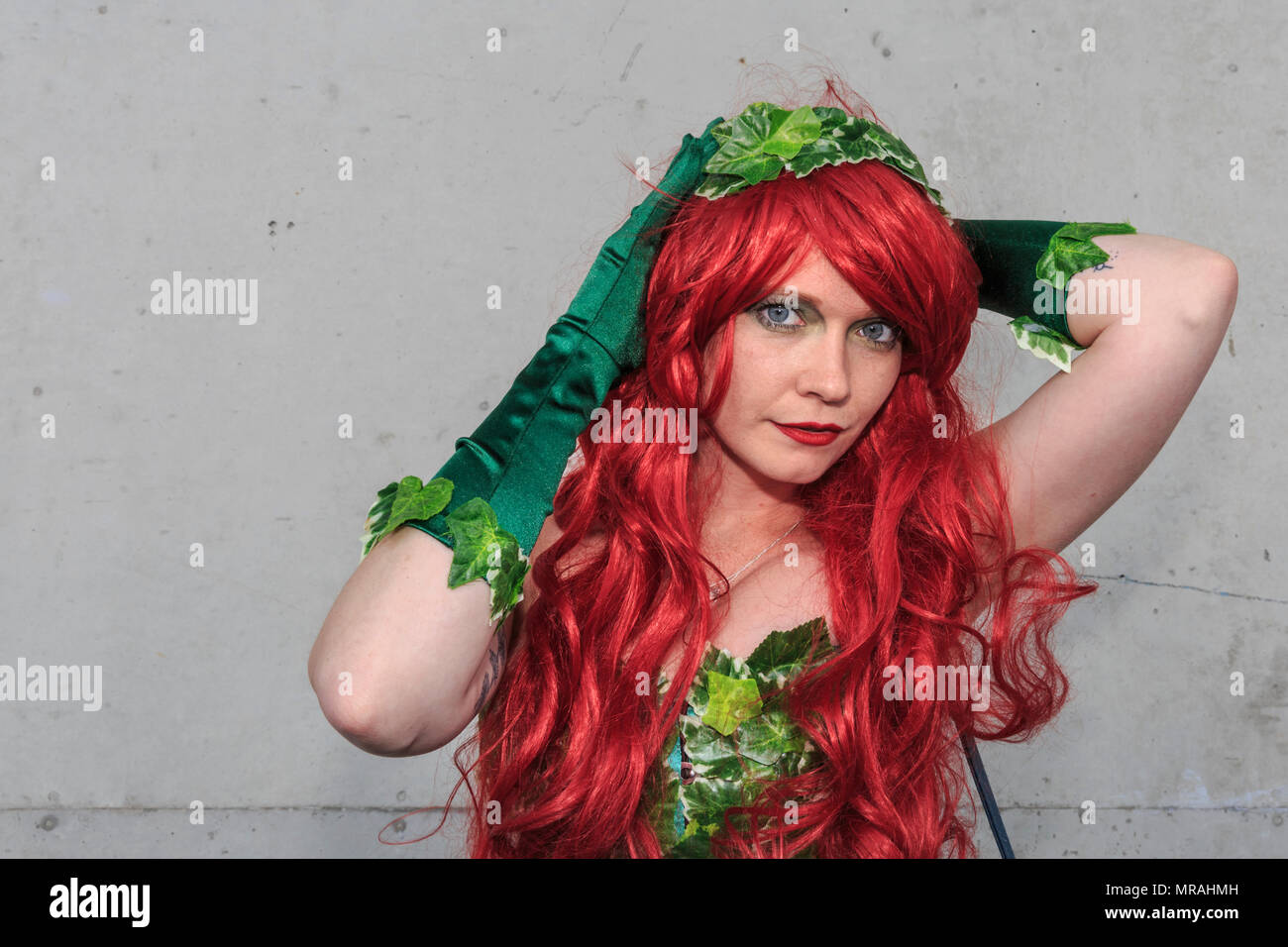 Poison Ivy Cosplay High Resolution Stock Photography And Images Alamy