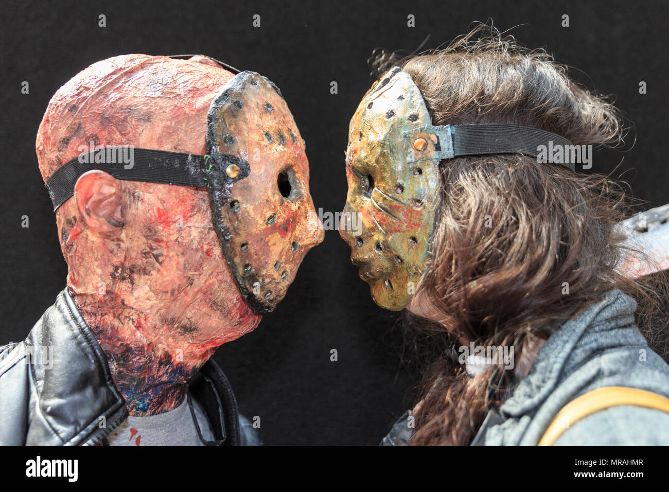 Jason Voorhees Costumes High Resolution Stock Photography And Images Alamy - jason voorhees part 4 mask decal roblox