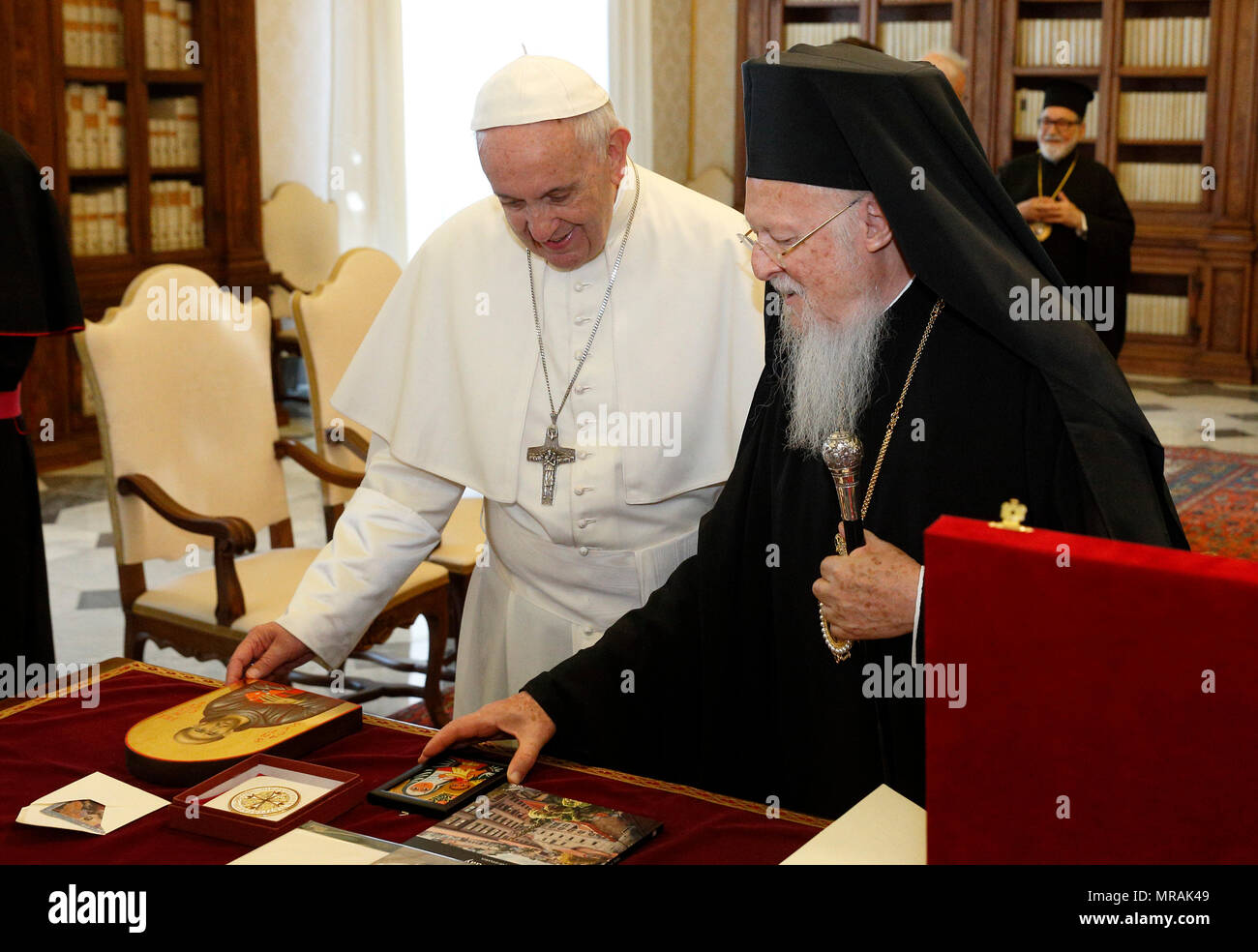 Vatican City May 26 2018 Holy See POPE FRANCIS Meets S S vatican-city-may-26-2018-holy-see-pope-francis-meets-s-s