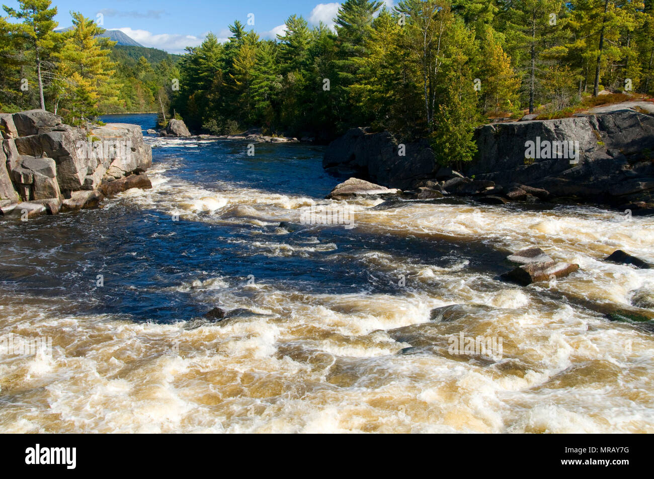 Penobscot River, Penobscot River Corridor, Maine Stock Photo Alamy