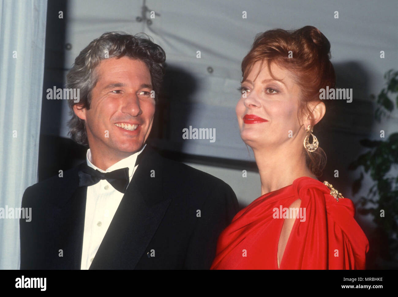 LOS ANGELES, CA - MARCH 25: Actor Richard Gere and actress Susan ...