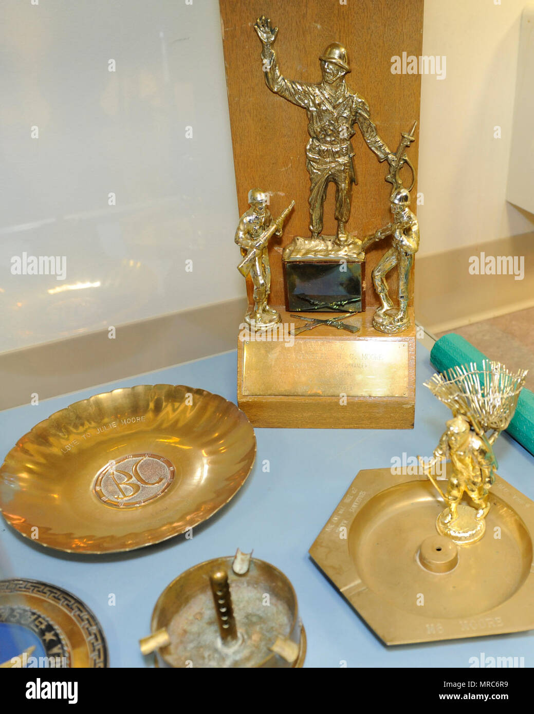 Donated items from LTG Hal Moore's sons Steve and David from the period LTG Hal Moore commanded