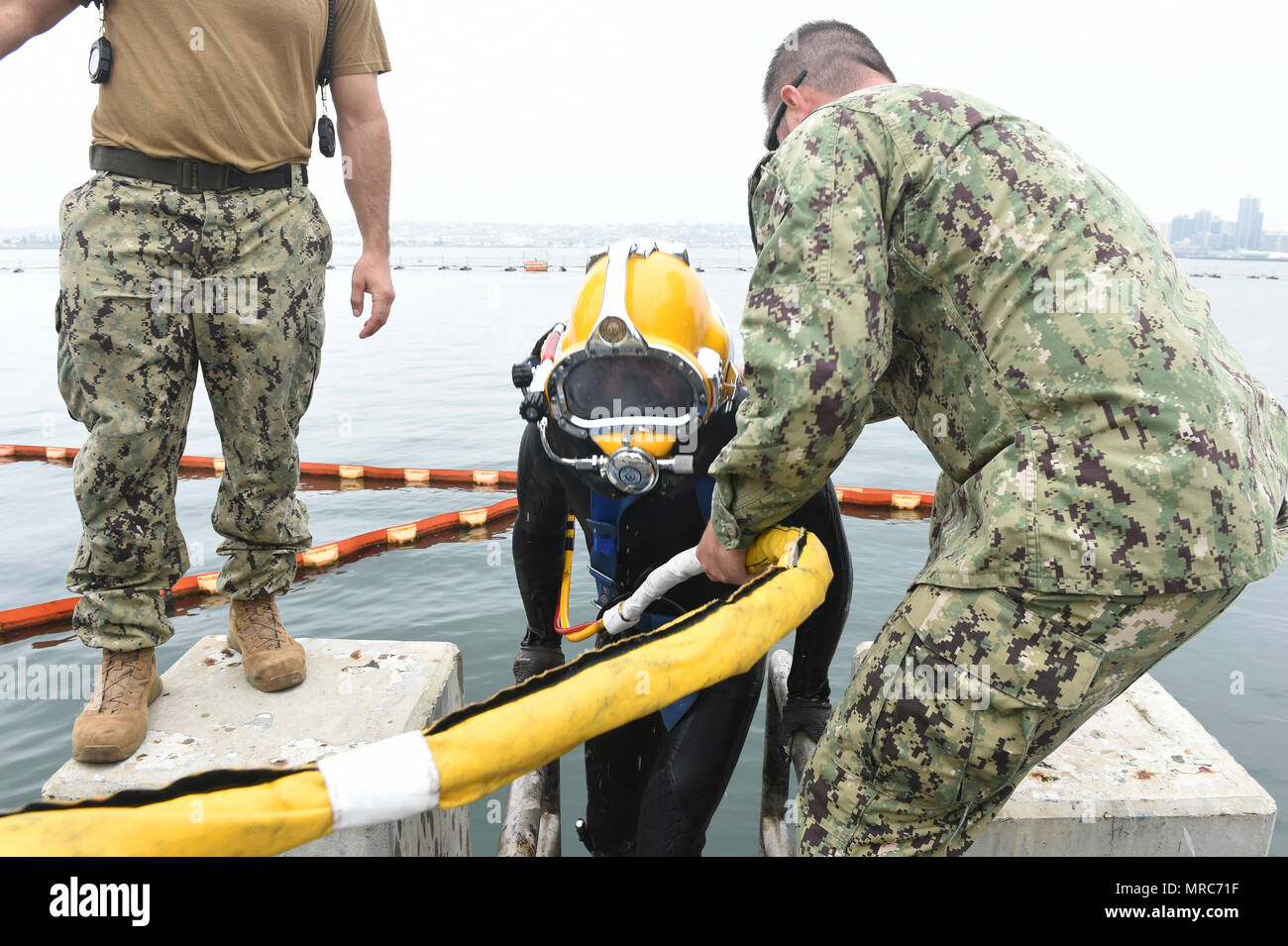 170603NOS584030 CORONADO, Calif. (June 3, 2017) Navy Diver 1st Class