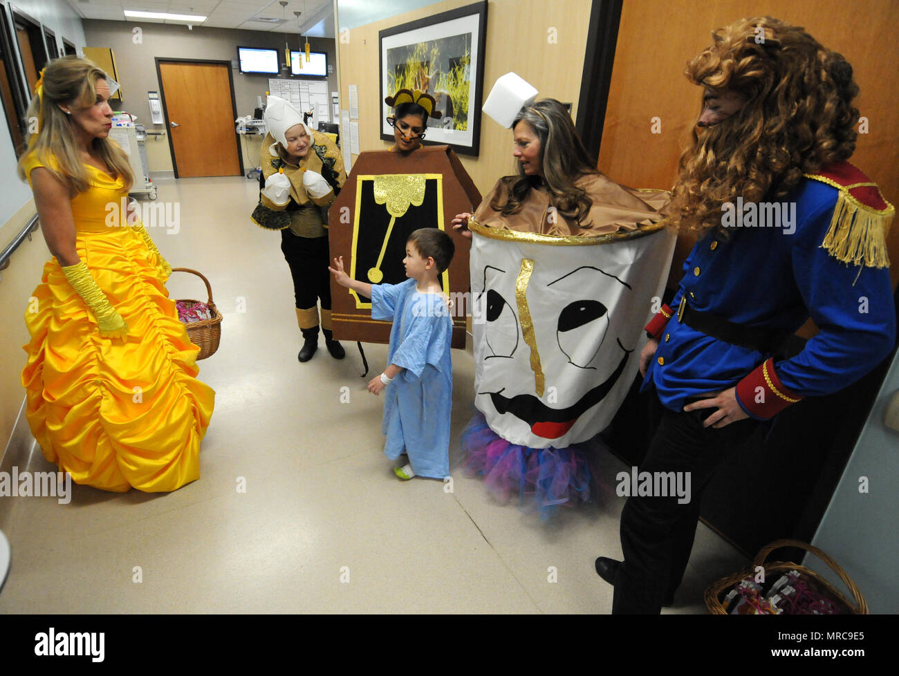 Jaren Jennings, 4, proudly displays his age by holding up four fingers