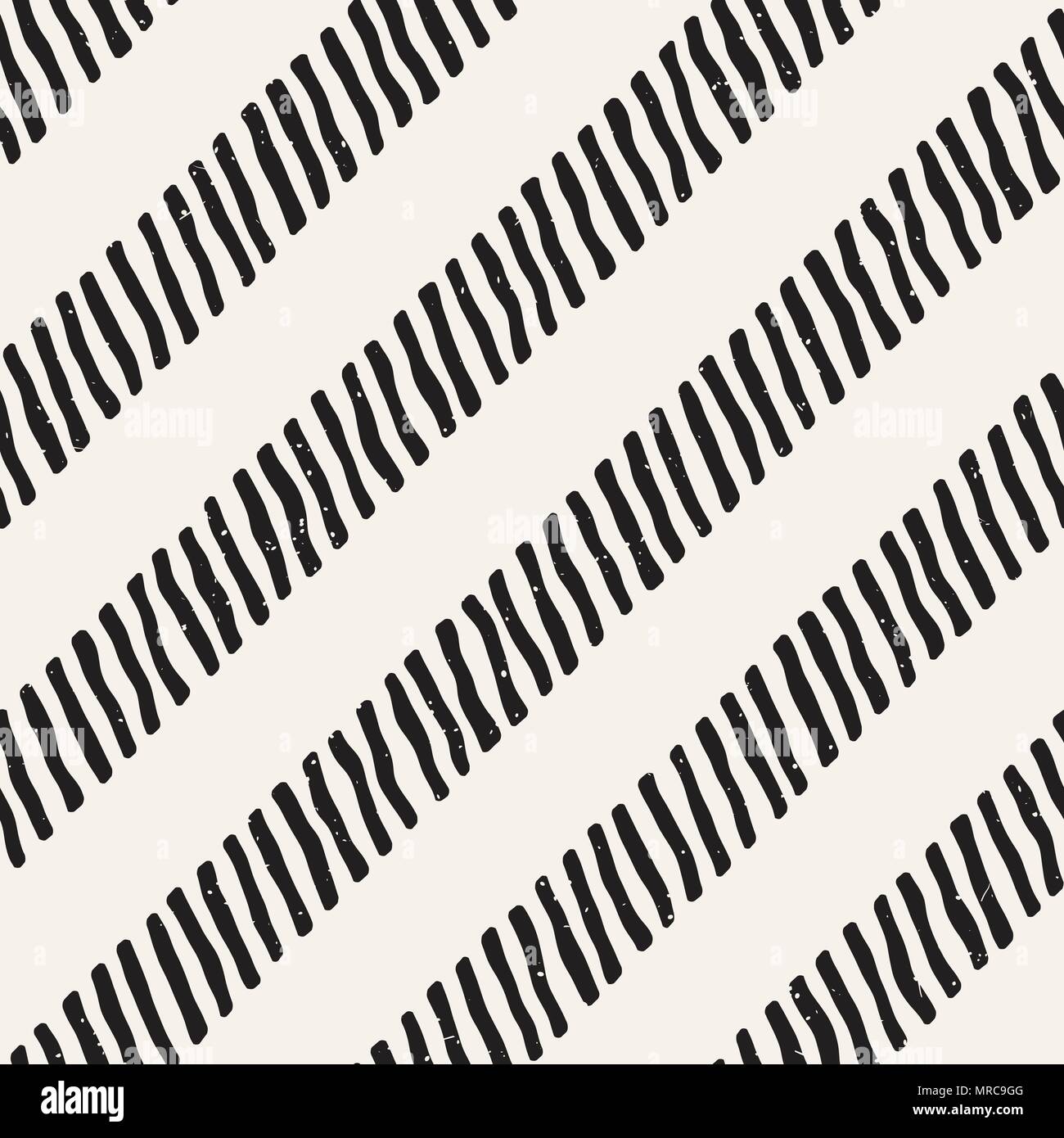 Simple ink geometric pattern. Monochrome black and white strokes ...