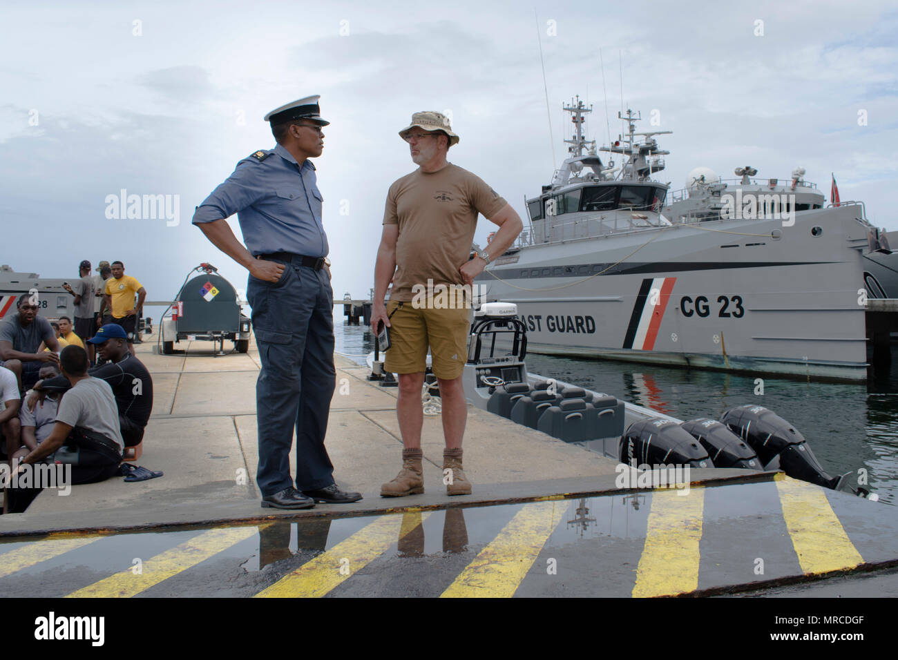 Trinidad and tobago coast guard hires stock photography and images Alamy
