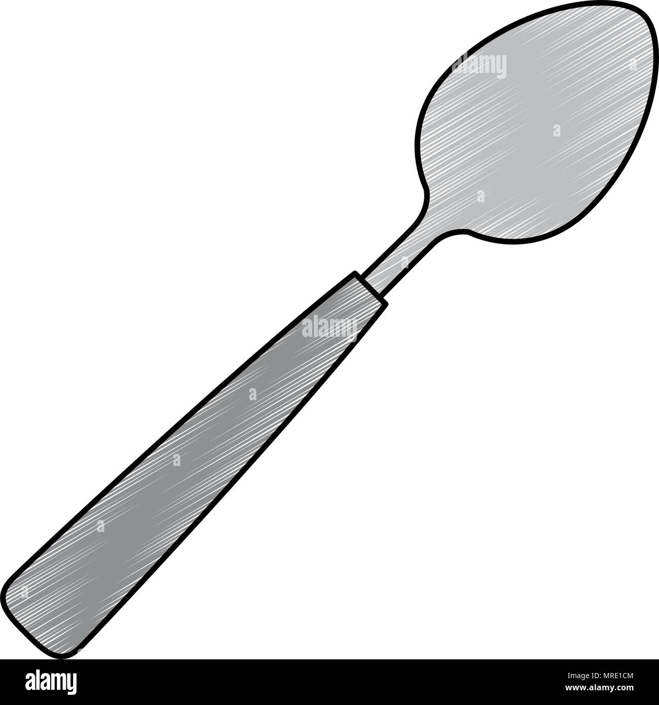 spoon cutlery tool icon Stock Vector Image & Art - Alamy