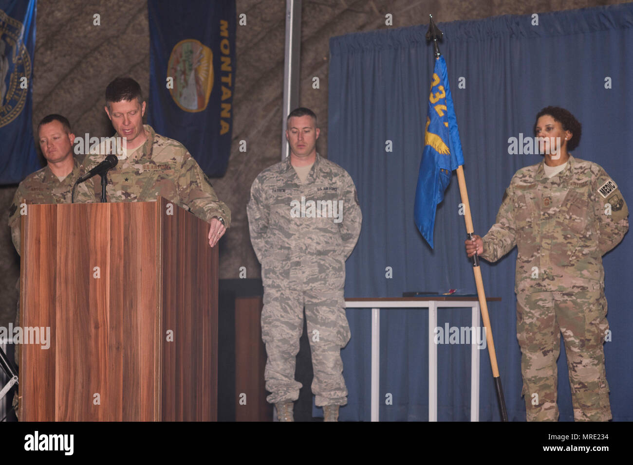 Brig. Gen. Kyle W. Robinson, 332nd Air Expeditionary Wing commander ...