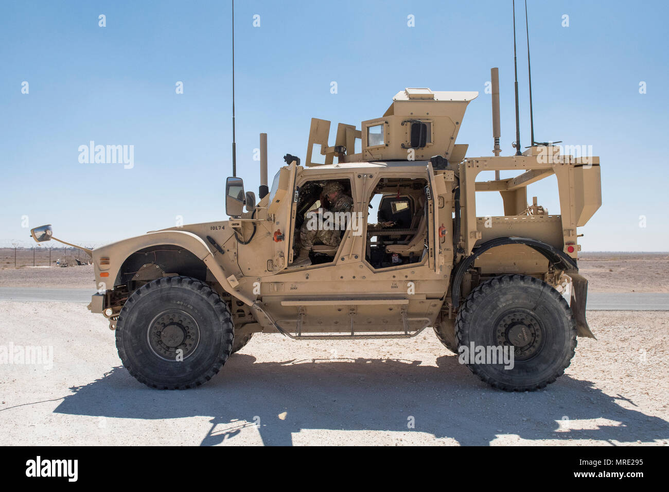 Airman Troy Mailloux, 332nd Expeditionary Security Forces Squadron fire ...