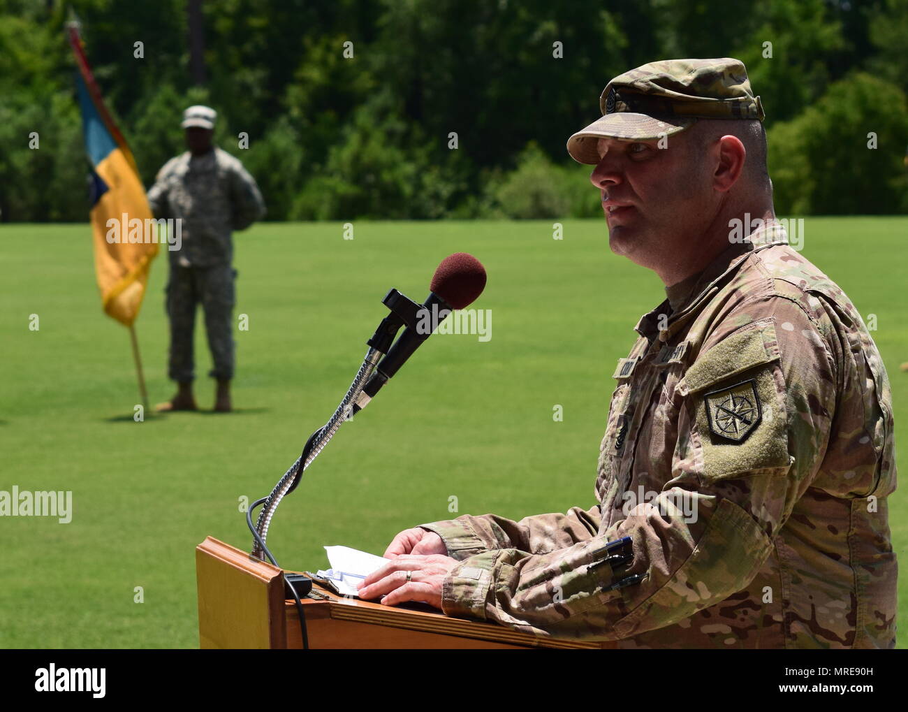 Command Sgt. Maj. Brandon Cook, Command Sgt. Maj. of the