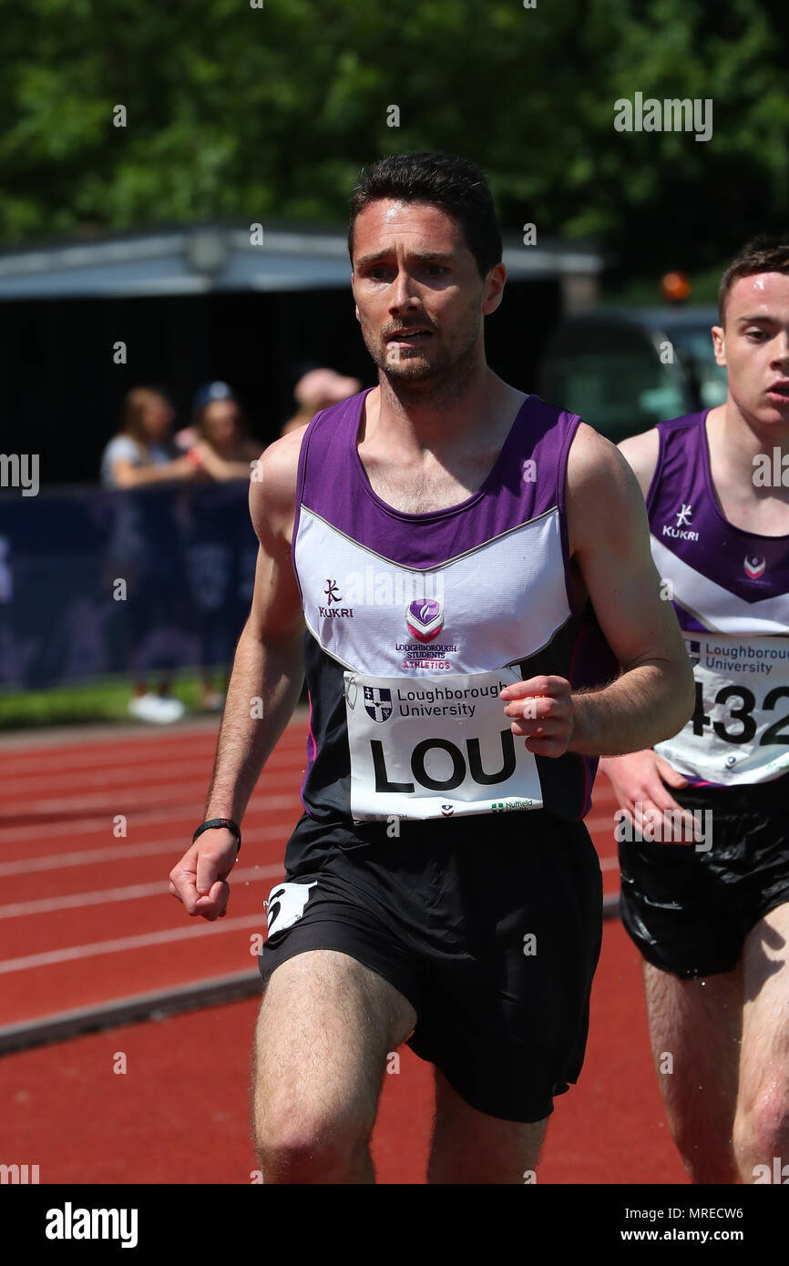 Danny Rothwell Loughborough, England, 20th, May, 2018. Dan Rothwell competing in the ...