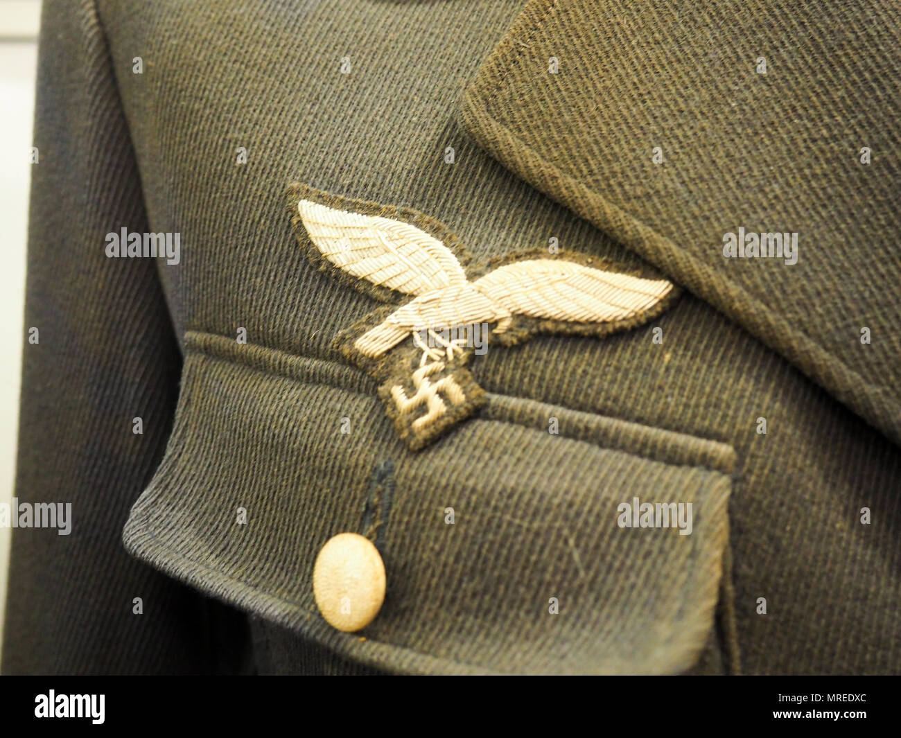 clothing, medals of the German army in world war II. Stock Photo