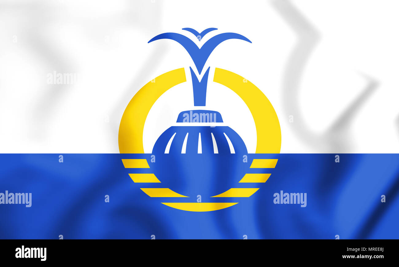 3D Flag of Orlando, Florida. USA. 3D Illustration Stock Photo Alamy