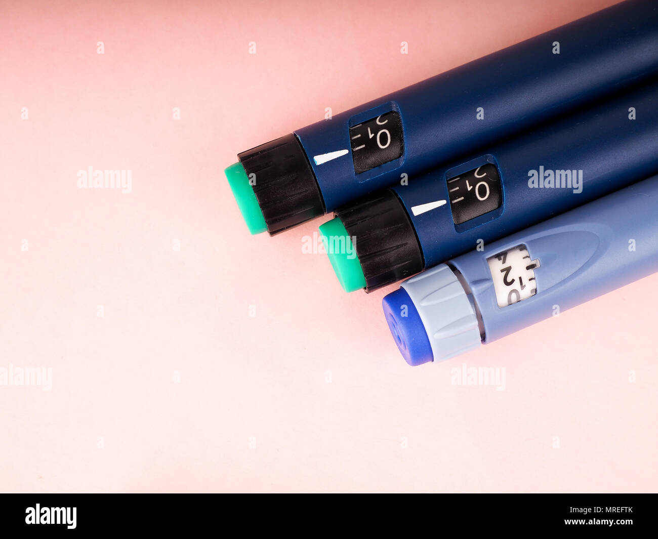 Insulin injection needle or pen for use by diabetics, insulin and