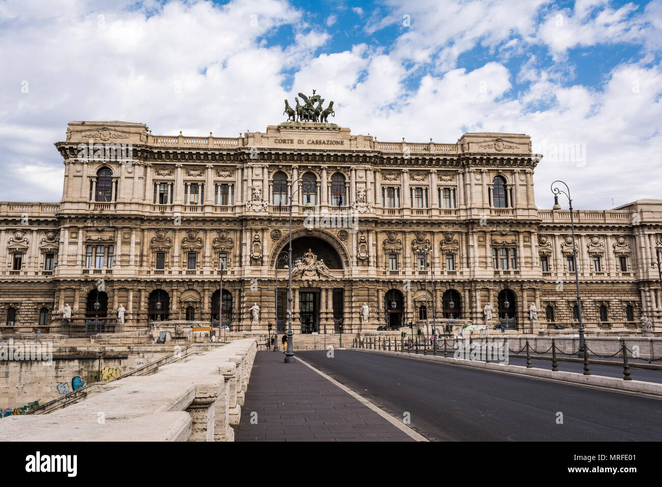 The Supreme Court of Cassation in Rome (Italian: Corte Suprema di Cassazione),  Italy Stock Photo - Alamy