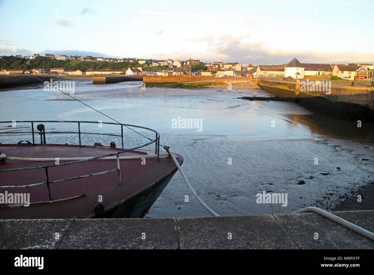 Maryport harbour fishing boat hi-res stock photography and images - Alamy
