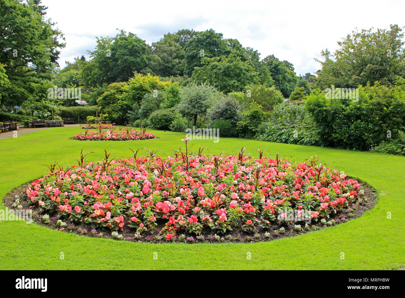 Hope Park gardens keswick Stock Photo Alamy