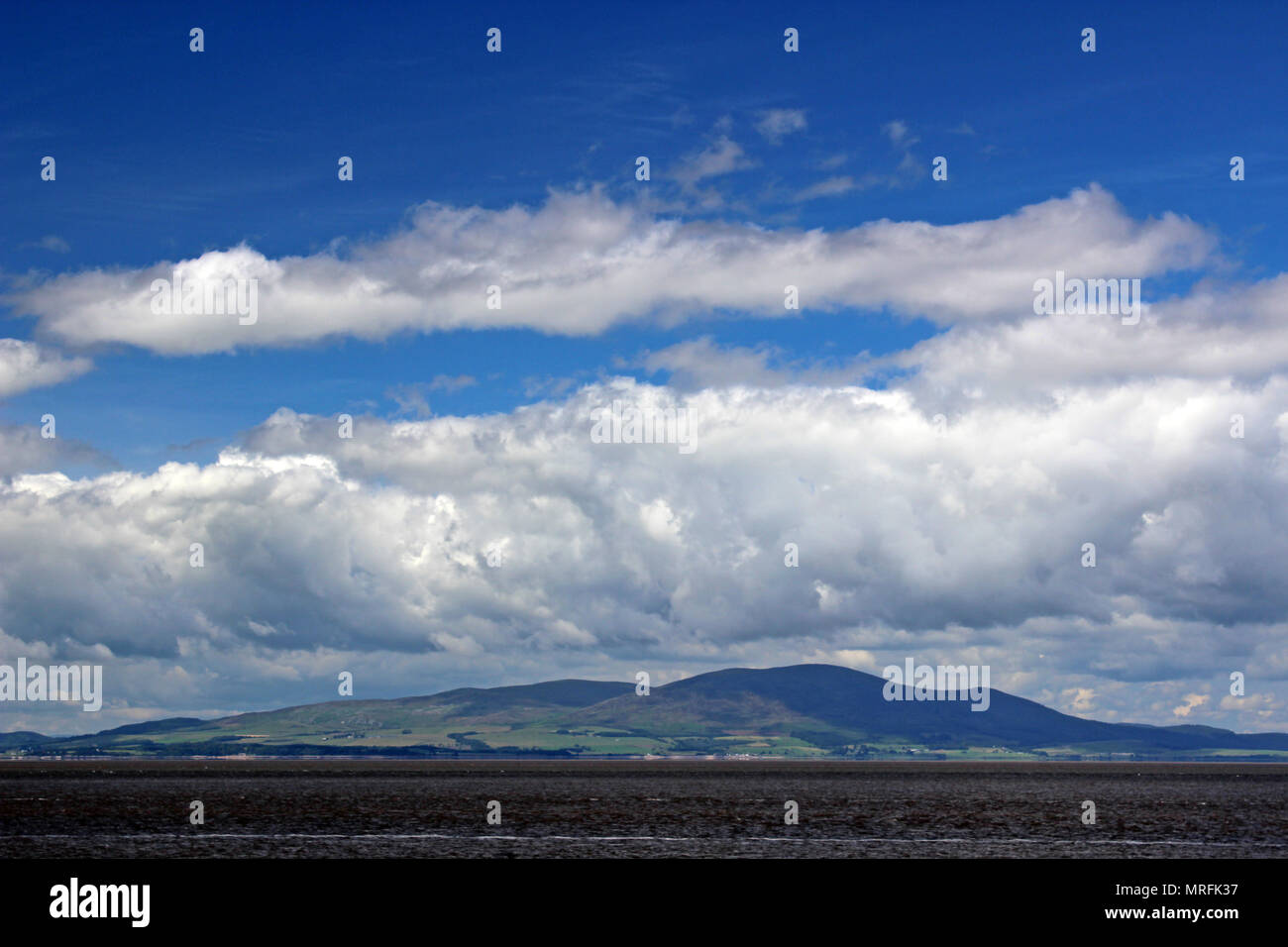 Solway Firth and Scotland viewed from Silloth Stock Photo Alamy