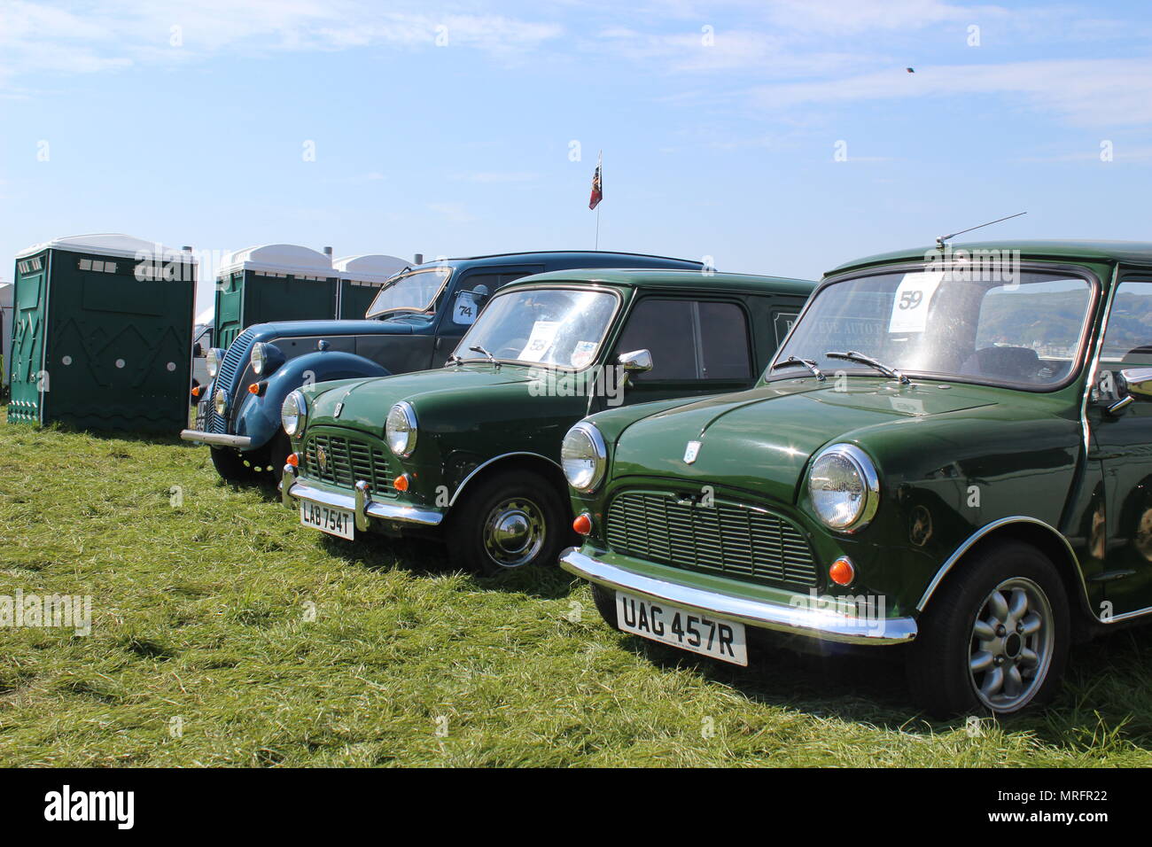 Classic Car Show Llandudno Wales Stock Photo Alamy