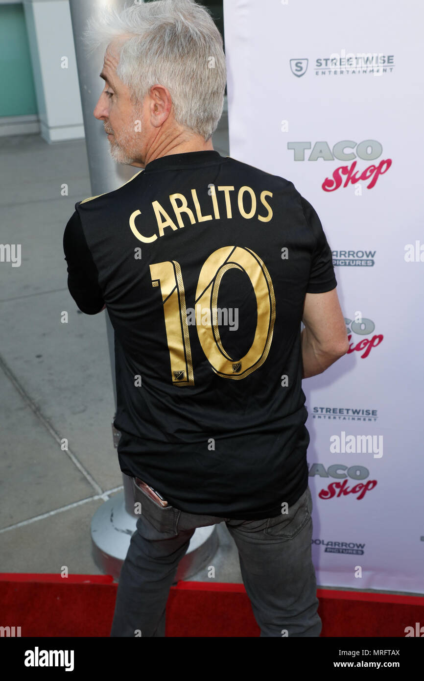 Premiere of 'Taco Shop' held at ArcLight Cinemas - Arrivals  Featuring: Carlos Alazraqui Where: Los Angeles, California, United States When: 23 Apr 2018 Credit: Sheri Determan/WENN.com Stock Photo