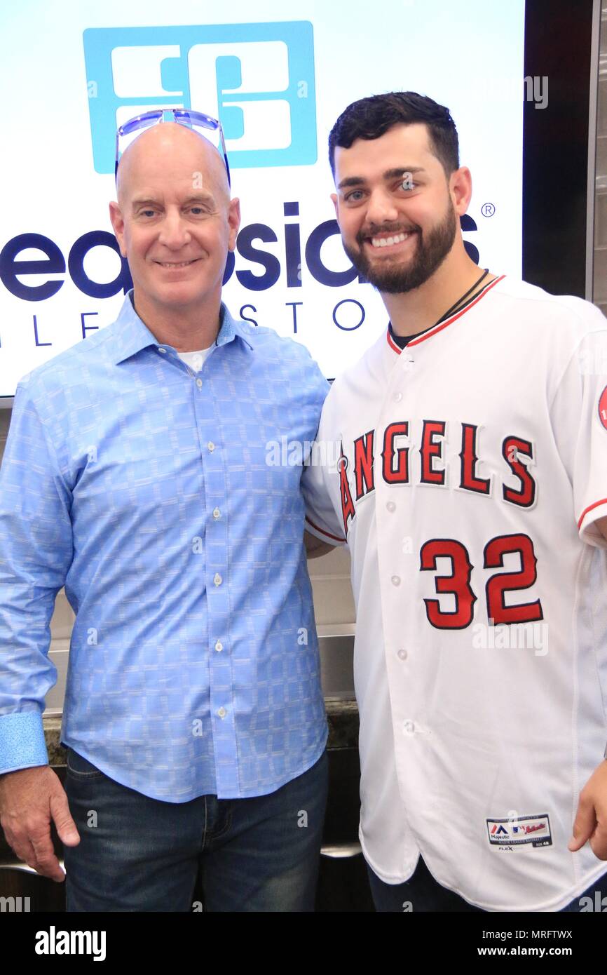 Bedrosians' 70th Anniversary Celebration With Autograph Signing by Angels  Pitcher Cam Bedrosian Featuring: Steve Cederquist, Cam Bedrosian Where:  Anaheim, California, United States When: 21 Apr 2018 Credit: WENN.com Stock  Photo - Alamy